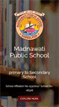 Mobile Screenshot of madnawatipublicschool.com